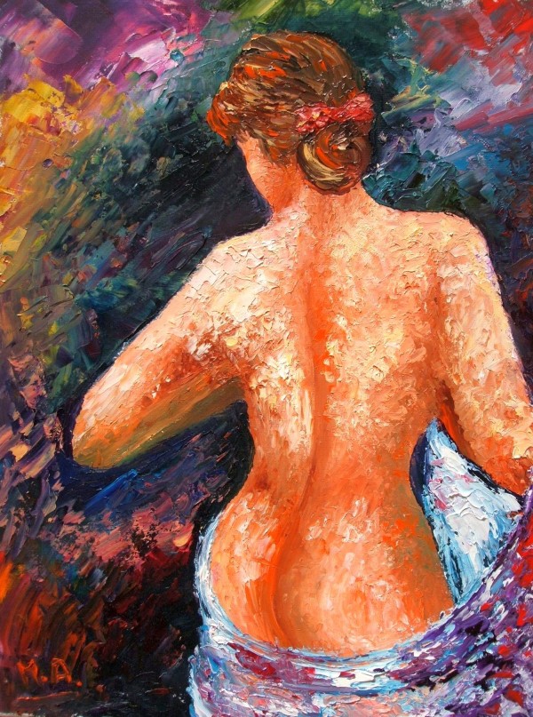 After the bath- Isabelle