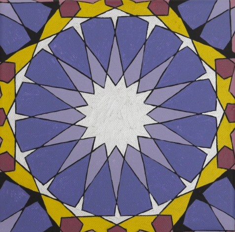 Moroccan Blue Purple