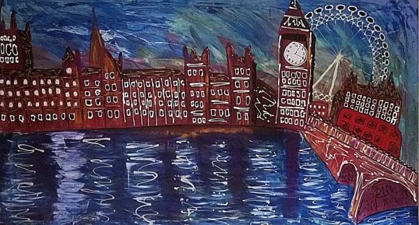 Riding High over Big Ben on the Millenium Wheel