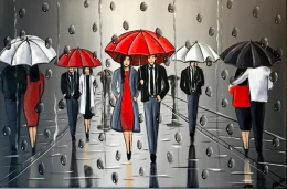 Umbrellas And The Rain 2