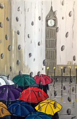 Colourful London Umbrellas