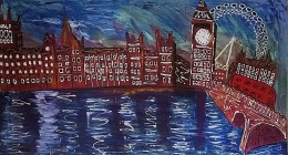 Riding High over Big Ben on the Millenium Wheel